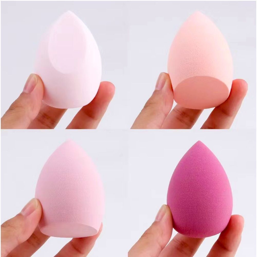 4pcs Pink Makeup Beauty‎ Blender Sponge for Foundation or Powder​